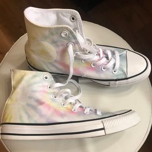 Tie dye converse